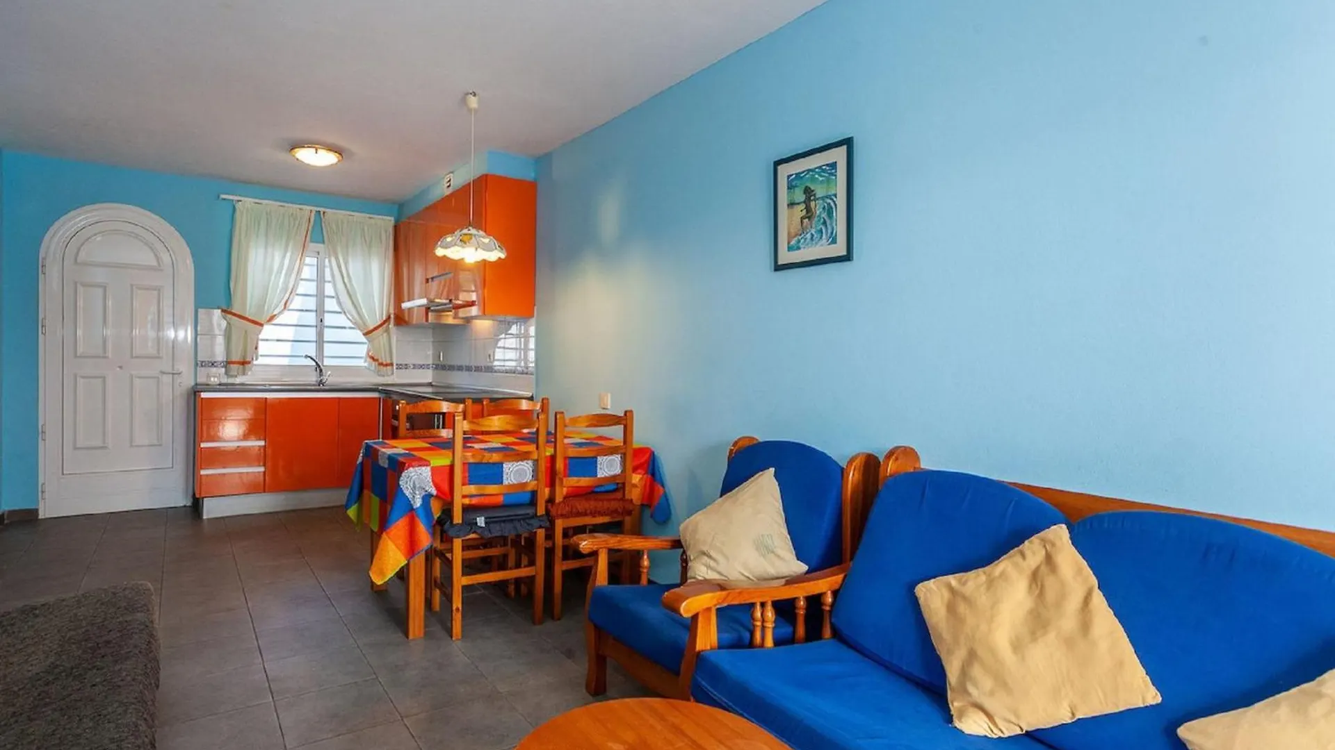 Apartment Near The Beach With A Huge Terrace Patio, Wifi And Parking Costa Calma 0*,